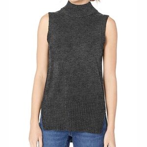Daily Ritual Grey Turtleneck Sweater Vest